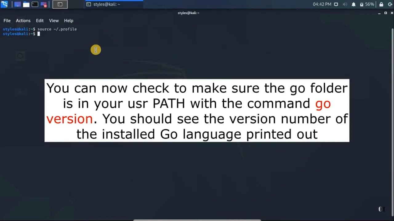 How to install the Go language on Linux