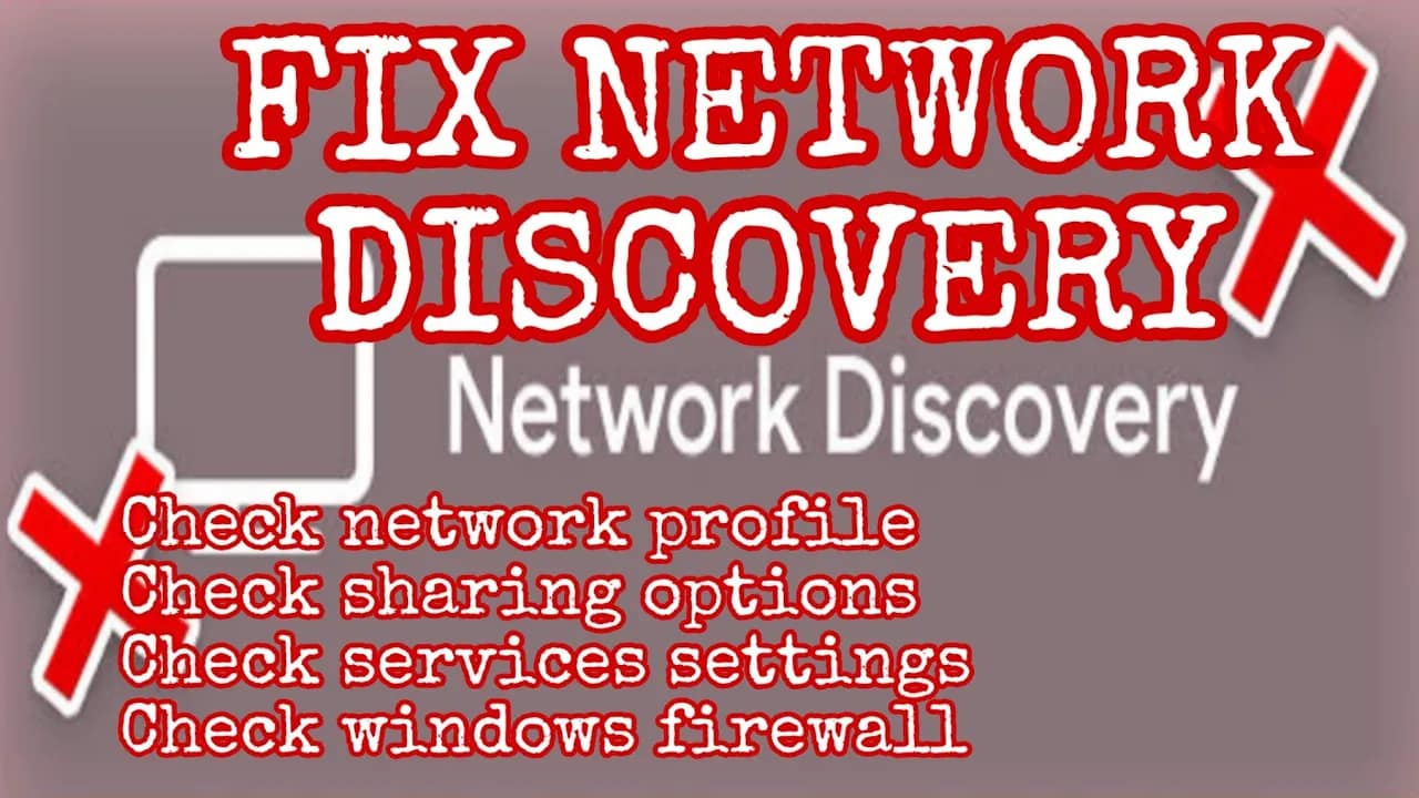 4 Ways to Fix Network Discovery Not Working in Windows 10