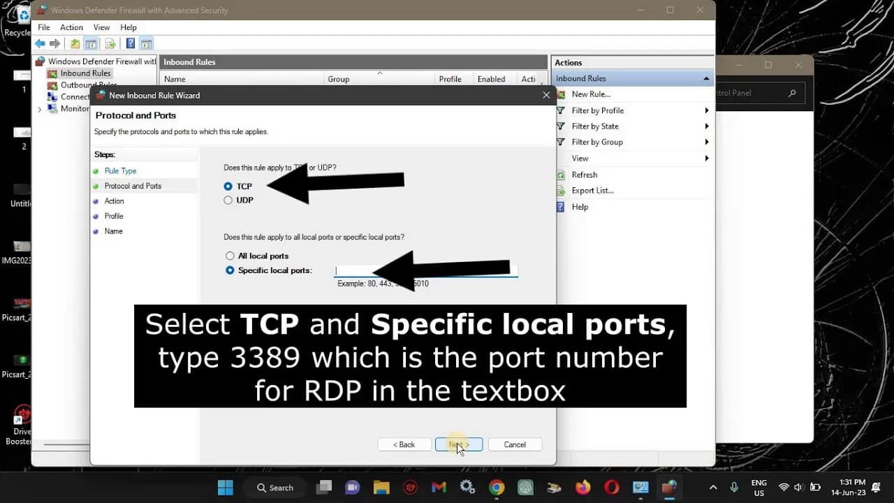 Restrict IP Address Range on Windows PC