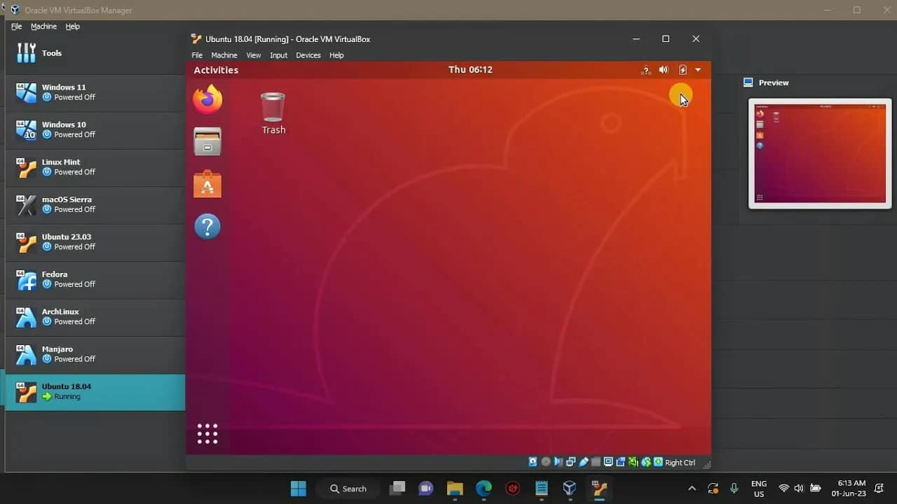 How to install Ubuntu 18.04.6 LTS (Bionic Beaver) on VirtualBox