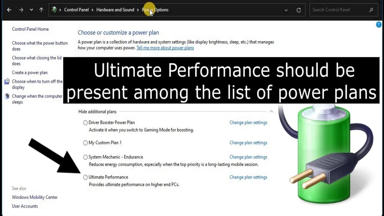 How to Enable and Use Windows “Ultimate Performance” Power Plan
