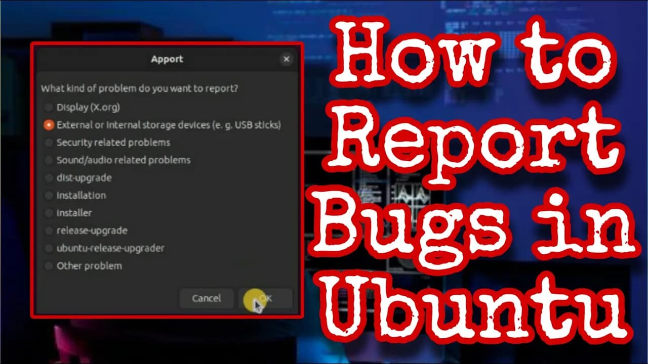 How to Report Bugs in Ubuntu