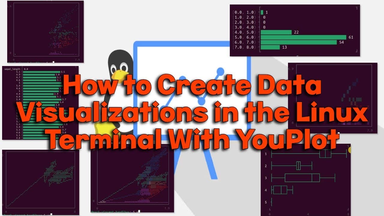 How to Create Data Visualizations in the Linux Terminal With YouPlot