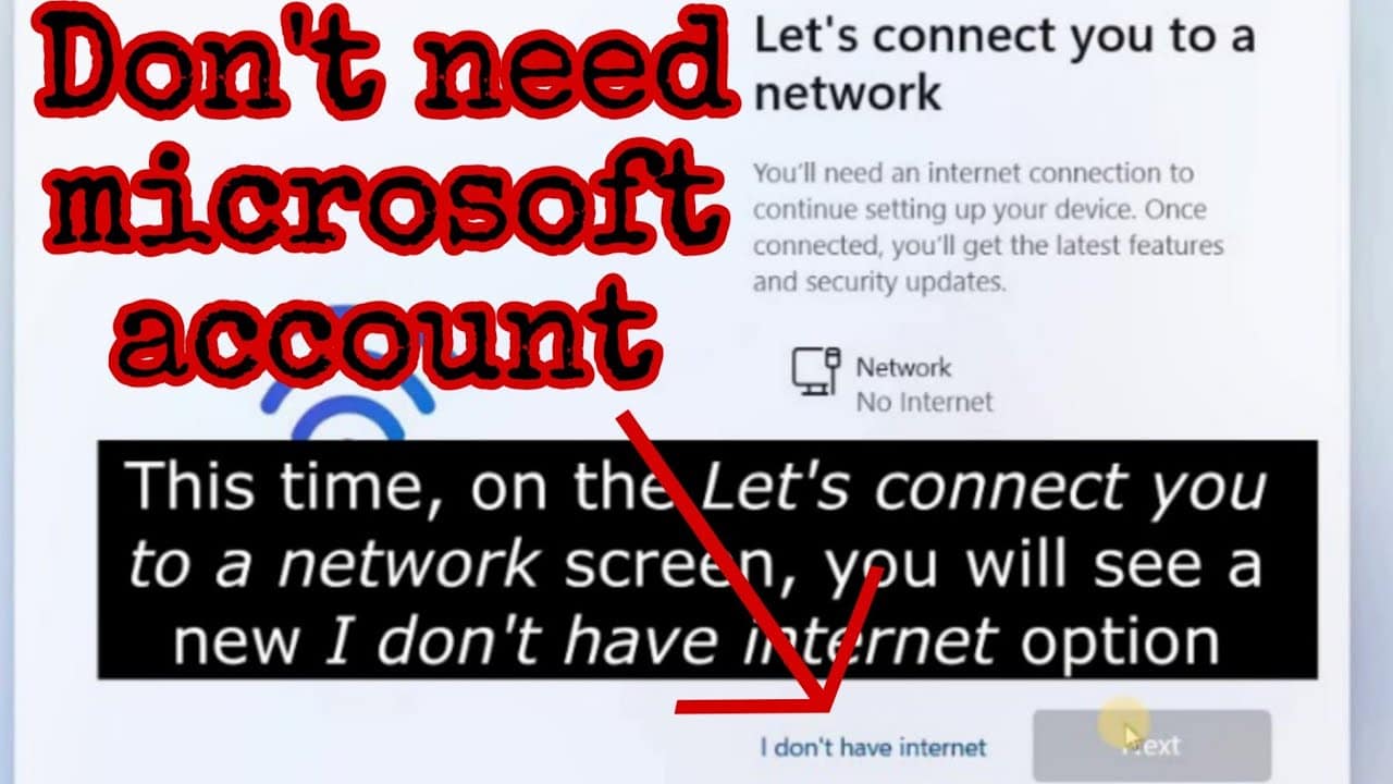How to Install Windows 11 Without Signing in to Your Microsoft Account