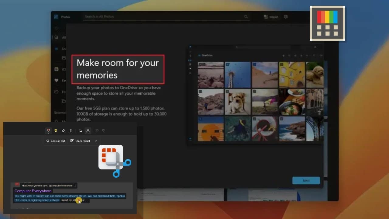 How to extract text from images on Windows 11