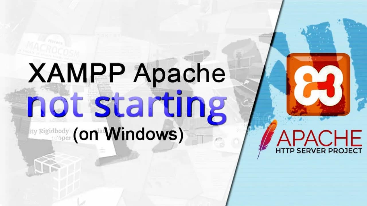 Fix Apache not starting on XAMPP