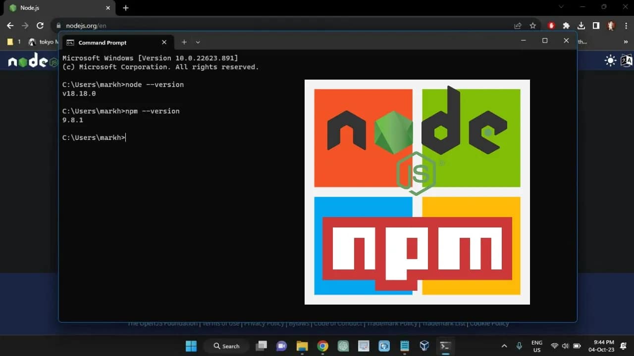 How to Install Node.js and npm on Windows