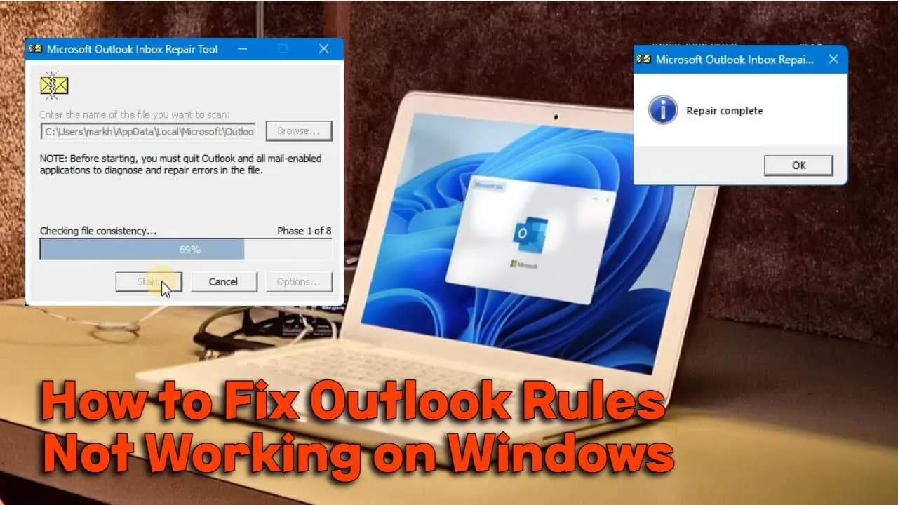 How to Fix Outlook Rules Not Working on Windows