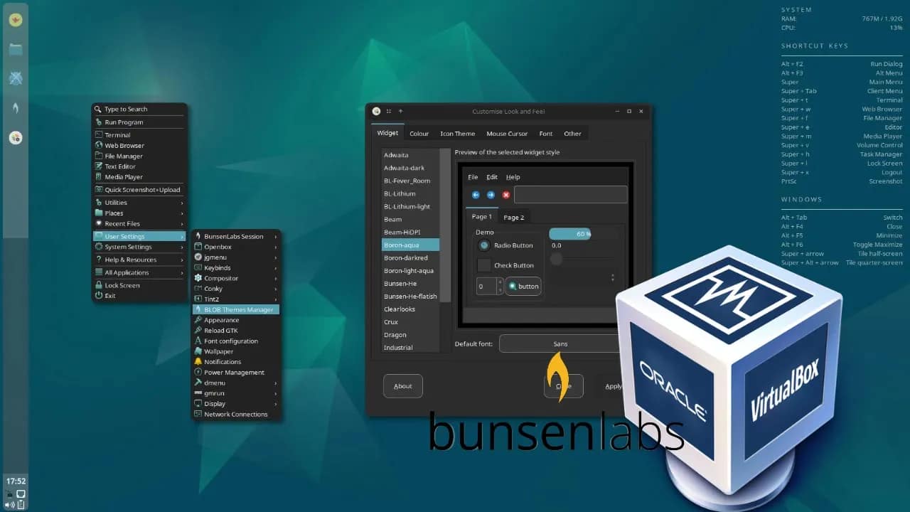 How to Install Latest BunsenLabs Linux on Virtualbox