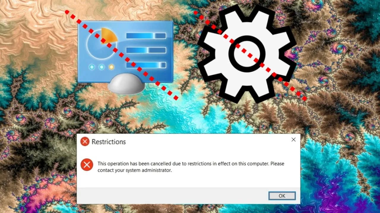 Enable or Disable Control Panel and Windows Settings App