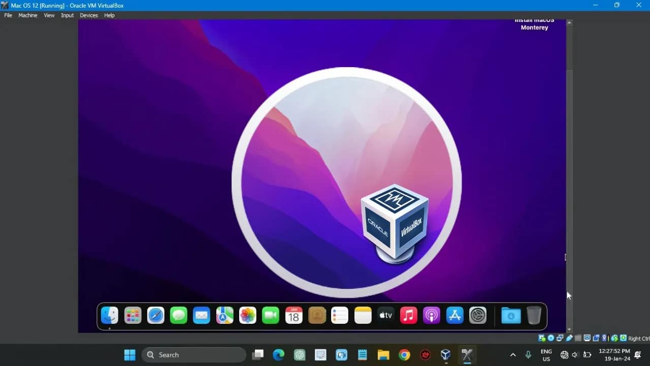 How to Install macOS Monterey on VirtualBox on Windows 10/11