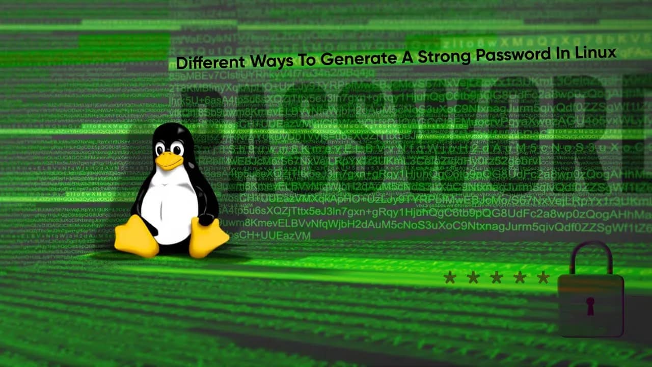 Different Ways To Generate A Strong Password In Linux