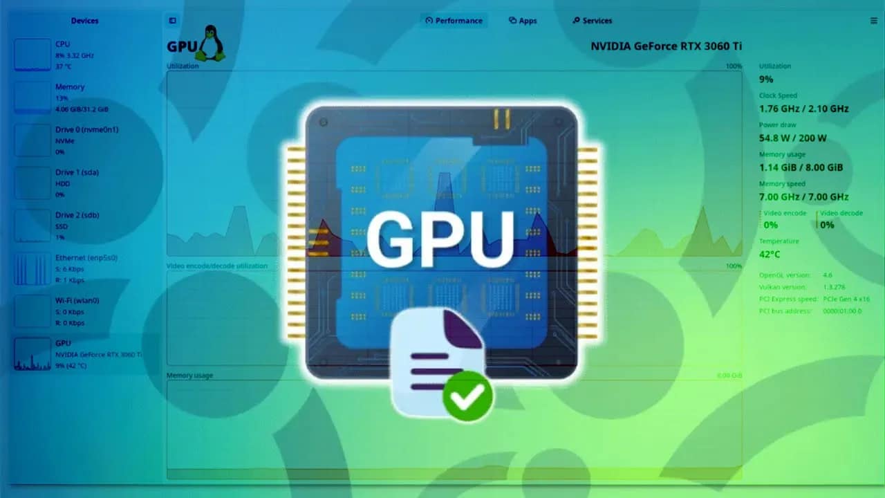 How to Check GPU Usage on Linux Systems