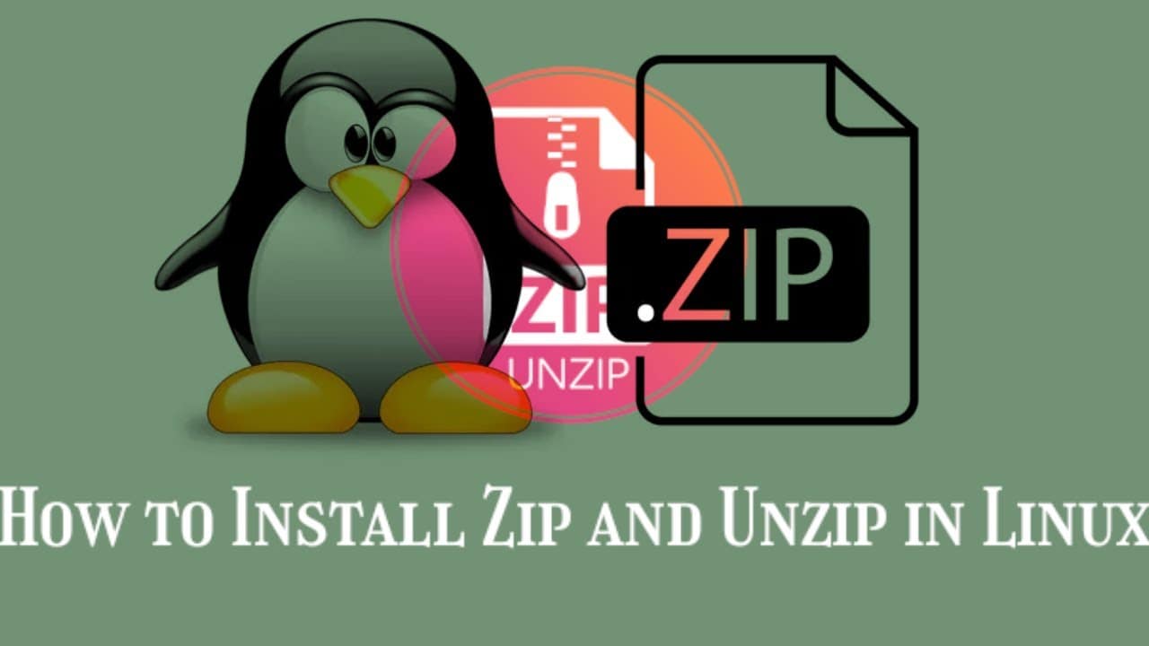 How to Install Zip and Unzip in Linux