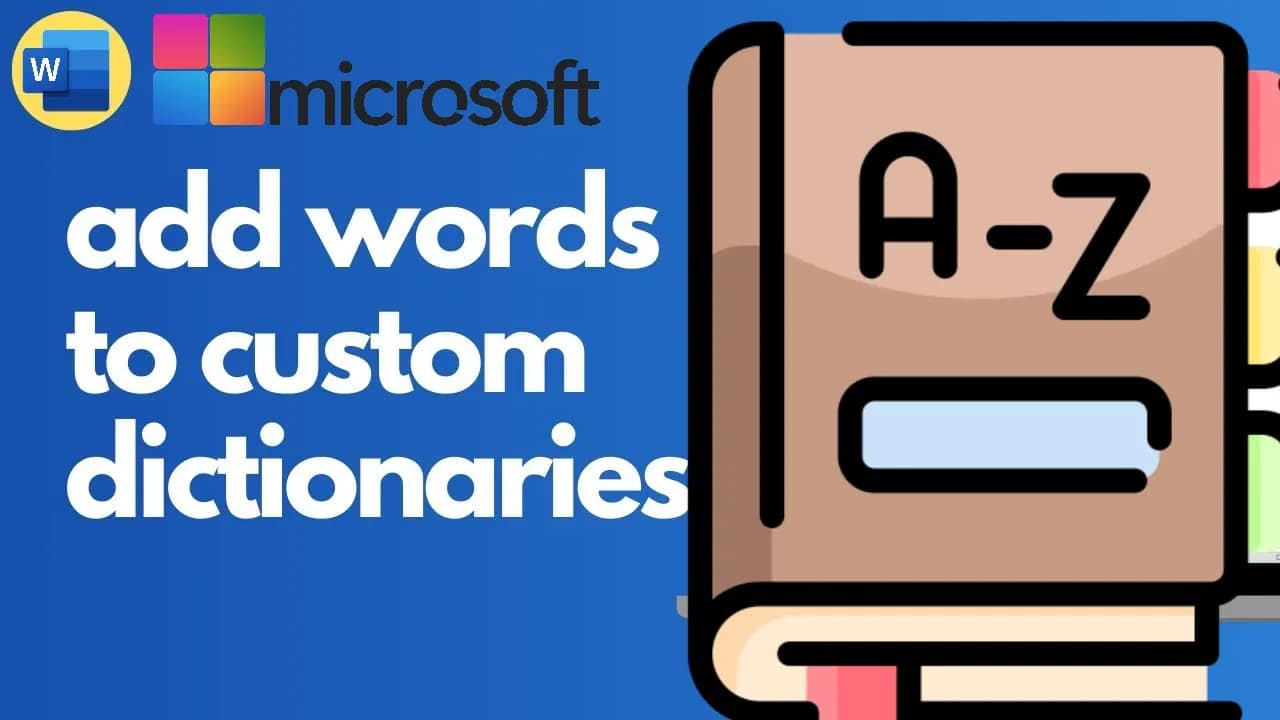 How to add your name and other personal words to Microsoft Word