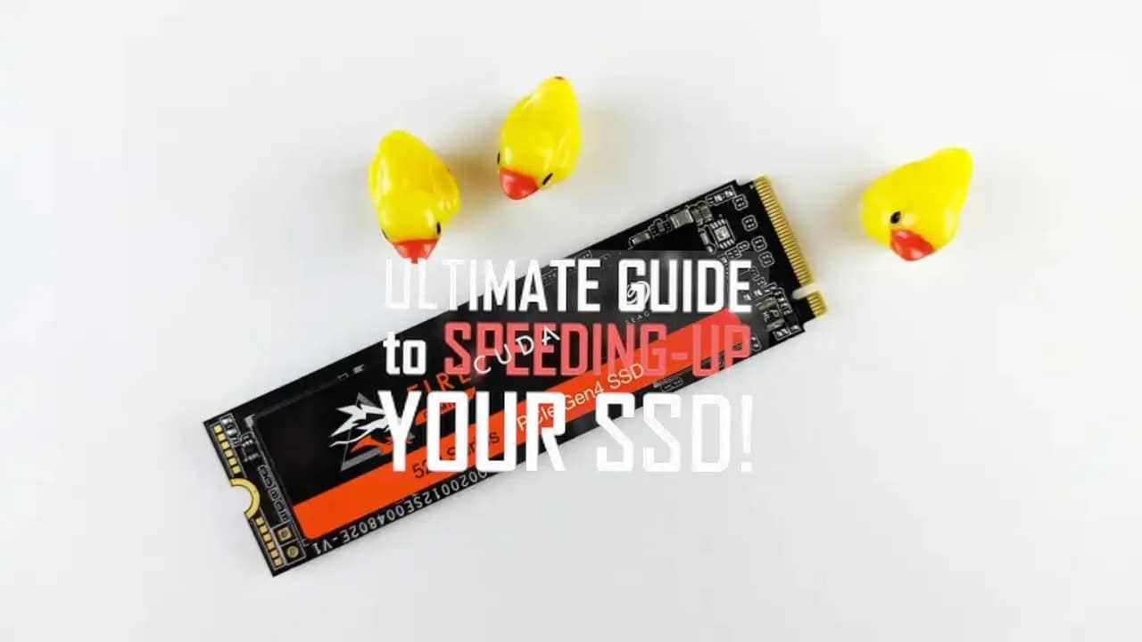 Your SSD is hiding extra speed. Unlock it with these 2 tweaks